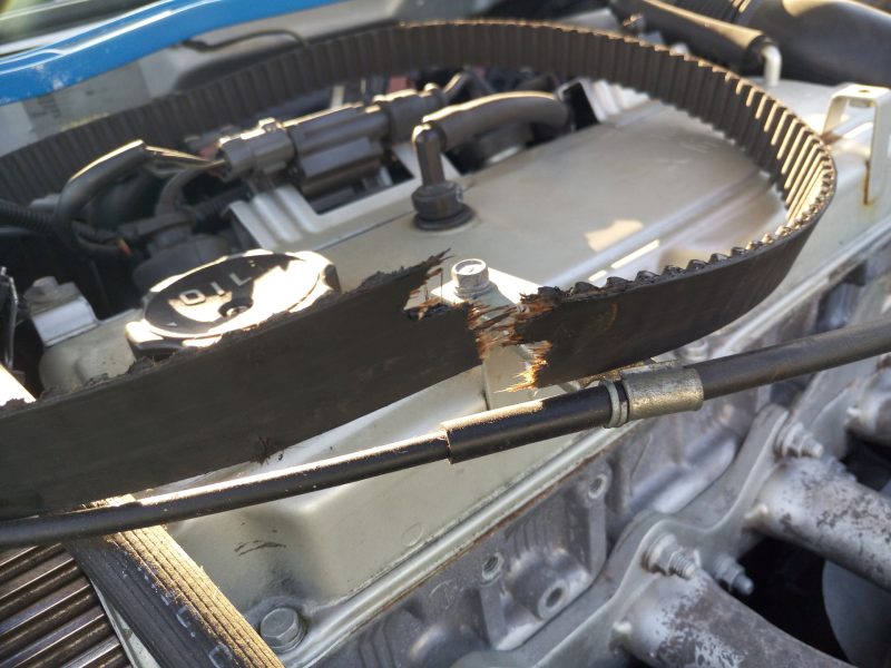 Timing belt failure: causes and consequences